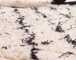 Grand tapis en coton et laine 200x300cm "Kavon" Décoration