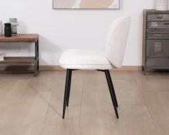 Online Lot de 2 chaises de repas confort style scandinave 