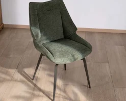 Online Lot de 2 chaises de repas design et enveloppantes 
