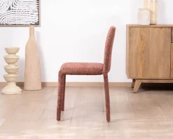 Online Lot de 4 chaises de repas empilables avec habillage intégral 