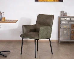 Sale Lot de 2 chaises de repas look rétro 