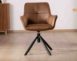 Best Lot de 2 chaises enveloppantes sur pied rotatif 