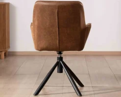 Best Lot de 2 chaises enveloppantes sur pied rotatif 