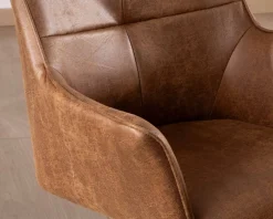 Best Lot de 2 chaises enveloppantes sur pied rotatif 