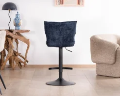 Clearance Lot de 2 chaises hautes matelassées réglables en hauteur 