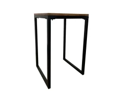 Online Mange-debout carré en bois exotique 70x70 cm 