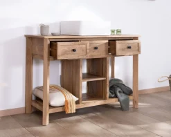 Online Meuble avec vasque simple à poser 120 cm 