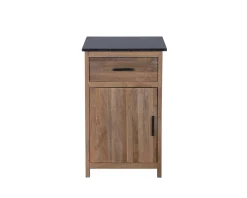 Clearance Meuble de cuisine bois massif 1 porte 1 tiroir 