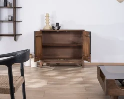 Discount Meuble de rangement 2 portes en manguier "Slody" Rangement|Buffet Et Bahut