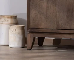 Discount Meuble de rangement 2 portes en manguier 