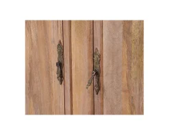 Online Meuble de salle de bain deux vasques bois et quartz 150cm 