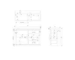 Online Meuble de salle de bain porte coulissante 