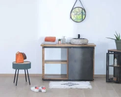 Online Meuble de salle de bain porte coulissante 
