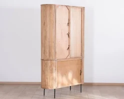 Clearance Meuble haut multi-rangement design rétro 
