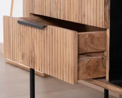 Clearance Meuble haut multi-rangement design rétro 