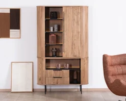 Clearance Meuble haut multi-rangement design rétro 