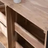 Hot Meuble salle de bain industriel métal et bois "Montréal" 165 cm Meuble Sous Vasque