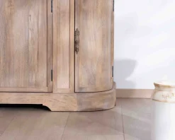 Discount Meuble salle de bain 1 vasque manguier massif quartz blanc "Églantine" Meuble Sous Vasque