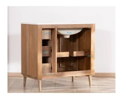 Discount Meuble simple vasque 90 cm 