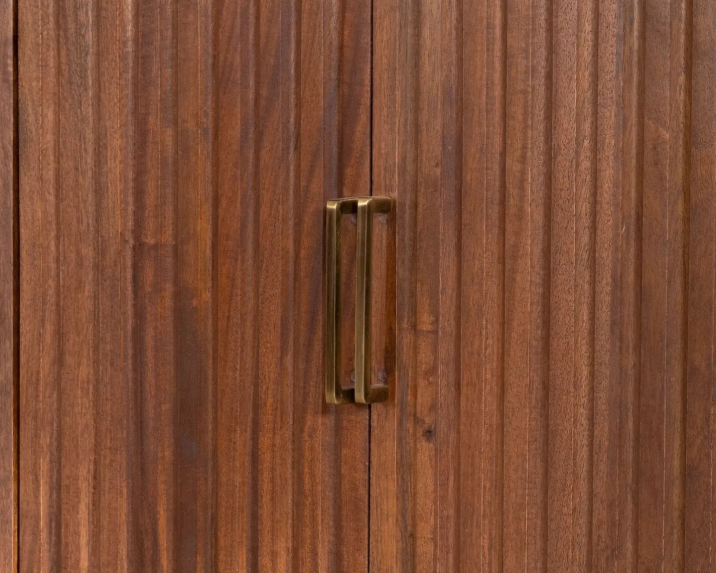 Sale Meuble simple vasque en manguier foncé "Malova" 90 cm style rétro chic Meuble Sous Vasque