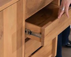 Discount Meuble sous vasque 120 cm avec portes et tiroirs