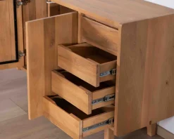 Discount Meuble sous vasque 120 cm avec portes et tiroirs