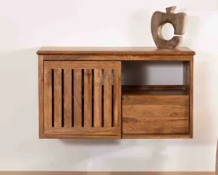 Clearance Meuble sous vasque à suspendre 90 cm 