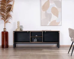 Online Meuble télé 175 cm bicolore contemporain 