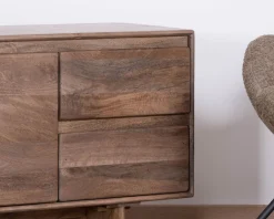 Hot Meuble télé 160 cm design épuré Japandi 