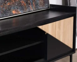 Hot Meuble télé 140 cm en bois massif 