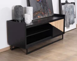 Hot Meuble télé 140 cm en bois massif 