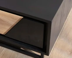 Hot Meuble télé 140 cm en bois massif 
