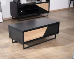 Hot Meuble télé 140 cm en bois massif 