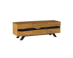 Clearance Meuble télé 160 cm en teck recyclé 