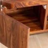 New Meuble télé en palissandre "Rosewood" 160 cm Meuble Télé