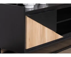 Outlet Meuble télé 2 portes 180 cm en bois massif