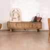 Online Meuble TV bas 180 cm en manguier naturel "Odely" 4 portes Meuble Télé