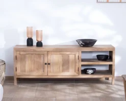 Clearance Meuble TV 160 cm en manguier 