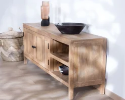 Clearance Meuble TV 160 cm en manguier 