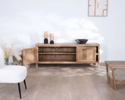 Clearance Meuble TV 160 cm en manguier 