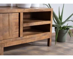 Clearance Meuble TV en manguier massif style ethnique chic 