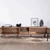 Online Meuble TV XXL 265cm en manguier massif 4 portes et 1 tiroir "Cabure" Meuble Télé
