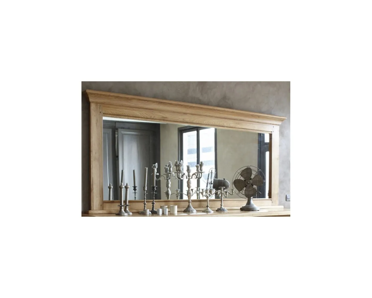 Discount Miroir à poser en chêne massif "Amélie" Miroir Et Psyché