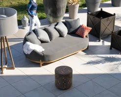 Hot Méridienne d'extérieur design enveloppant 