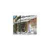 Pergola murale 3 pieds en métal et toit arrondi "Gardénia" 3m60 x 3m Décoration