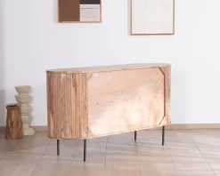 Outlet Petit buffet 145 cm en acacia esprit rétro "Bopee" Buffet Et Bahut