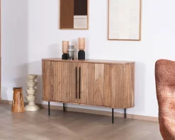 Outlet Petit buffet 145 cm en acacia esprit rétro 