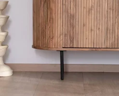 Outlet Petit buffet 145 cm en acacia esprit rétro 