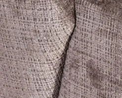 New Petit fauteuil pivotant esprit chauffeuse contemporaine en tissu bouclette gris cendré