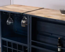 Hot Petit meuble de bar modulable esprit conteneur